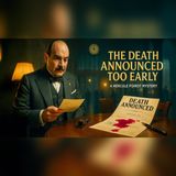 The Death Notice Lied at Dawn in London | A Hercule Poirot Mystery