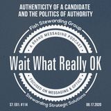 Authenticity of a candidate and the politics of authority.