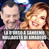 Barbara D’Urso a Sanremo: Il Nullaosta di Amadeus!