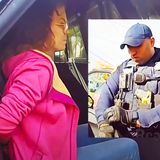 Entitled Ex-Cop's Daughter Resists Arrest, Calls Dad & Gets Window Smashed!