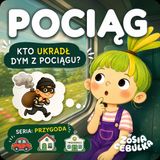 Zosia Cebulka Podróż pociągiem  Bajka w drogę dla dzieci i do przedszkola | Jak działa pociąg?