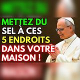 Pape Léon XIV : du sel à 5 endroits… le rituel qui intrigue