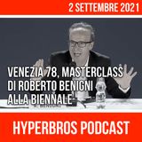 Venezia 78, Masterclass di Roberto Benigni alla Biennale
