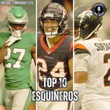 TOP 10 Esquineros - Patrick Surtain II sigue siendo el rey? Dos CBs buscan grandes extensiones.