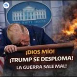 TRUMP SE DESMORONA EN RUEDA DE PRENSA: "NO NECESITAMOS A NADIE... PERO AYÚDENNOS"