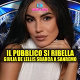Giulia De Lellis a Sanremo: Il Pubblico Si Ribella!