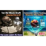 NFL 1st Rd Mock Draft & Commanders Power Ranking