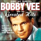 "Bobby Vee Tribute" by Jimmy Jay on WMEX  60sec  #192a  Monday  10 24 16