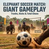 Elephant Soccer Match: Giant Gameplay - Witness the chaos with Oly Bennet
