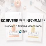 Scrivere per Informare, intervista a Cristina Maccarrone