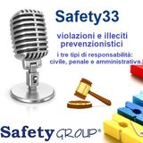 Safety33 violazioni e illeciti prevenzionistici