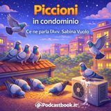 Piccioni in condominio. Ce ne parla l'Avv. Sabina Vuolo