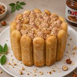 Girella alla Nutella senza cottura con savoiardi: cremosa e golosa
