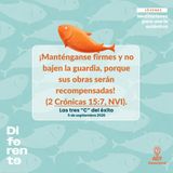 Las tres “C” del éxito ~ Devocional de Jóvenes ~ 5 de septiembre 2026