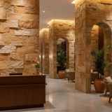Natural Stone Wall Coverings for Commercial Spaces in India (Hotels, Offices, Restaurants)