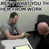 When A Suspect Acts Strange During An Interrogation
