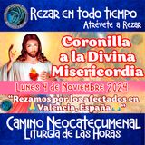 🔴CORONILLA A LA DIVINA MISERICORDIA DE HOY ✟ LUNES 4 DE NOVIEMBRE 2024 ✟ 🙏 Por los afectados en Valencia, España🙏