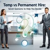 Temp vs Permanent Hire Seven Questions to Help You Decide