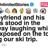 My boyfriend and his friends laughed while I was exposed on the toilet