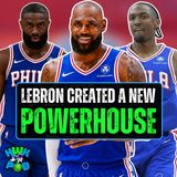 LeBron James To The Philadelphia 76ers Reaction