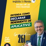 PDIR Ep. 261 – Como declarar rendimentos de aplicativos?