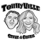 Touhyville Show Steve Touhy with Artist Kurt Lehner