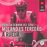 Termina la primera semana del Giro y Molano es tercero en el embalaje