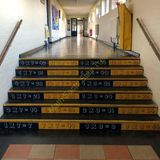 Learn Multiplication Tables with Math Facts Stair Treads