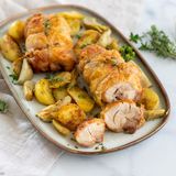 Rollè di pollo in friggitrice ad aria