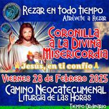 CORONILLA A LA DIVINA MISERICORDIA DE HOY. VIERNES 28 DE FEBRERO 2025. IGLESIA CATOLICA 🙏 REZAR EN TODO TIEMPO.         