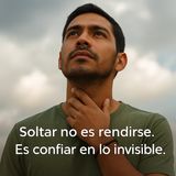 Soltar no es rendirse. Es confiar en lo invisible.