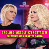 Crollano gli ascolti di C’è Posta per Te: The Voice Kids in rialzo!
