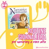 Routine giornaliera per narratori a voce alta