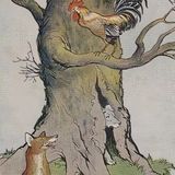 Der Hund, der Hahn und der Fuchs | Äsop Fabeln