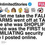 My SIL let me take the FALL when the ALARMS went off because she was SHOPLIFTING. [FULL STORY]