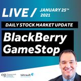 Daily Stock Market Update - GameStop and BlackBerry