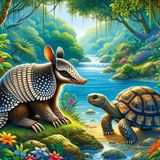The Beginning Of The Armadillos | Animal Stories