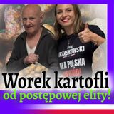 Worek kartofli w darze dla Polaków od postępowej elity