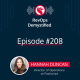 Strategic Sales Funnels to Optimise Productivity with Hannah Duncan, Director of Operations at Postscript
