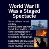 The “Staged Spectacle” Theory