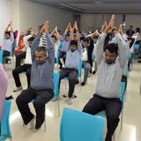 Corporate Chair Yoga