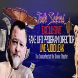Lue Elizondo, fake UFO program director! Live show audio leak! Dinner theater SNOOZEFEST!