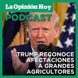 Donald Trump reconoció que sus políticas están eliminando trabajadores vitales.