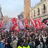 Hellas Verona – L.R. Vicenza: ci sarà il maxischermo in piazza dei Signori