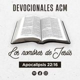 Los nombres de Jesús | Apocalipsis 22:16