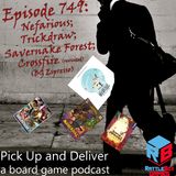 Nefarious; Trickdraw; Savernake Forest; Crossfire (revisited)