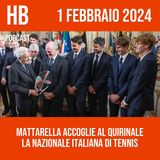 Mattarella accoglie al Quirinale la Nazionale italiana di Tennis