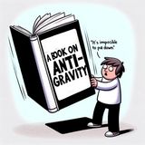"I'm reading a book on anti gravity. It's impossible to put down."