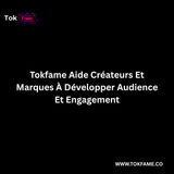 Tokfame Aide Créateurs Et Marques À Développer Audience Et Engagement