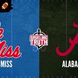 College Football Betting Show: OLE MISS vs Alabama Preview and prediction!